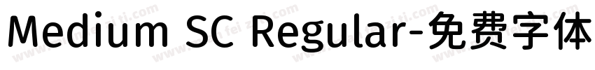 Medium SC Regular字体转换